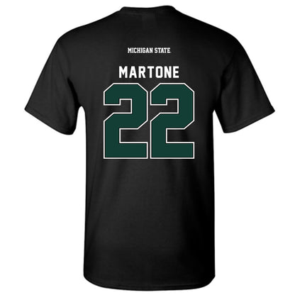 Michigan State - NCAA Men's Ice Hockey : Porter Martone - Generic Shersey T-Shirt-1