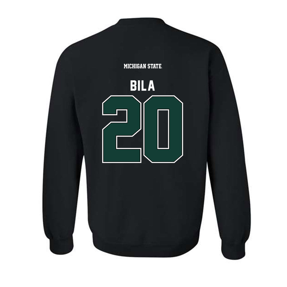 Michigan State - NCAA Softball : Hailey Bila - Generic Shersey Crewneck Sweatshirt-1
