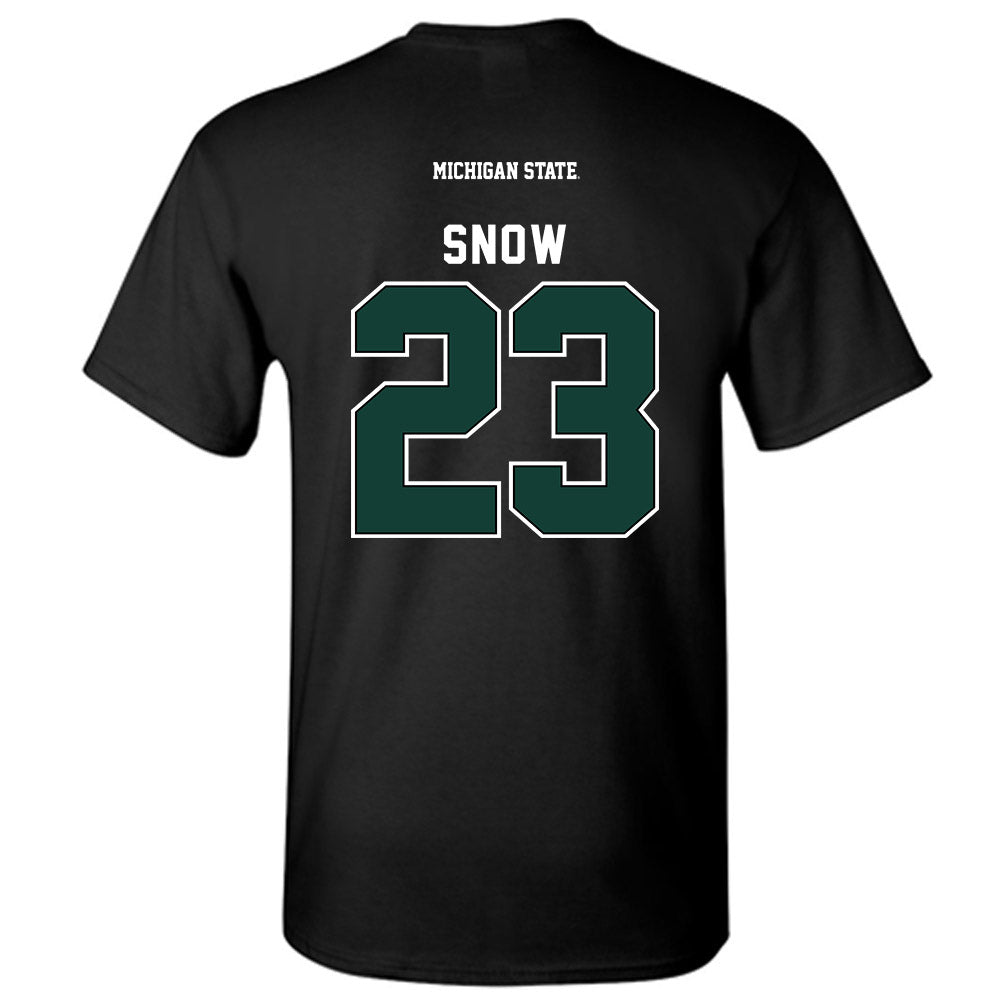 Michigan State - NCAA Football : Darius Snow - Generic Shersey T-Shirt-1