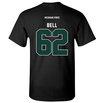 Michigan State - NCAA Football : Justin Bell - Generic Shersey T-Shirt-1