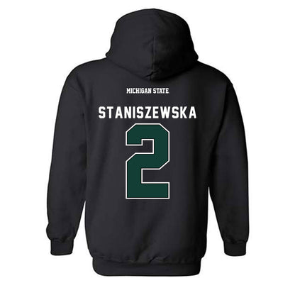 Michigan State - NCAA Women's Volleyball : Karolina Staniszewska - Hooded Sweatshirt