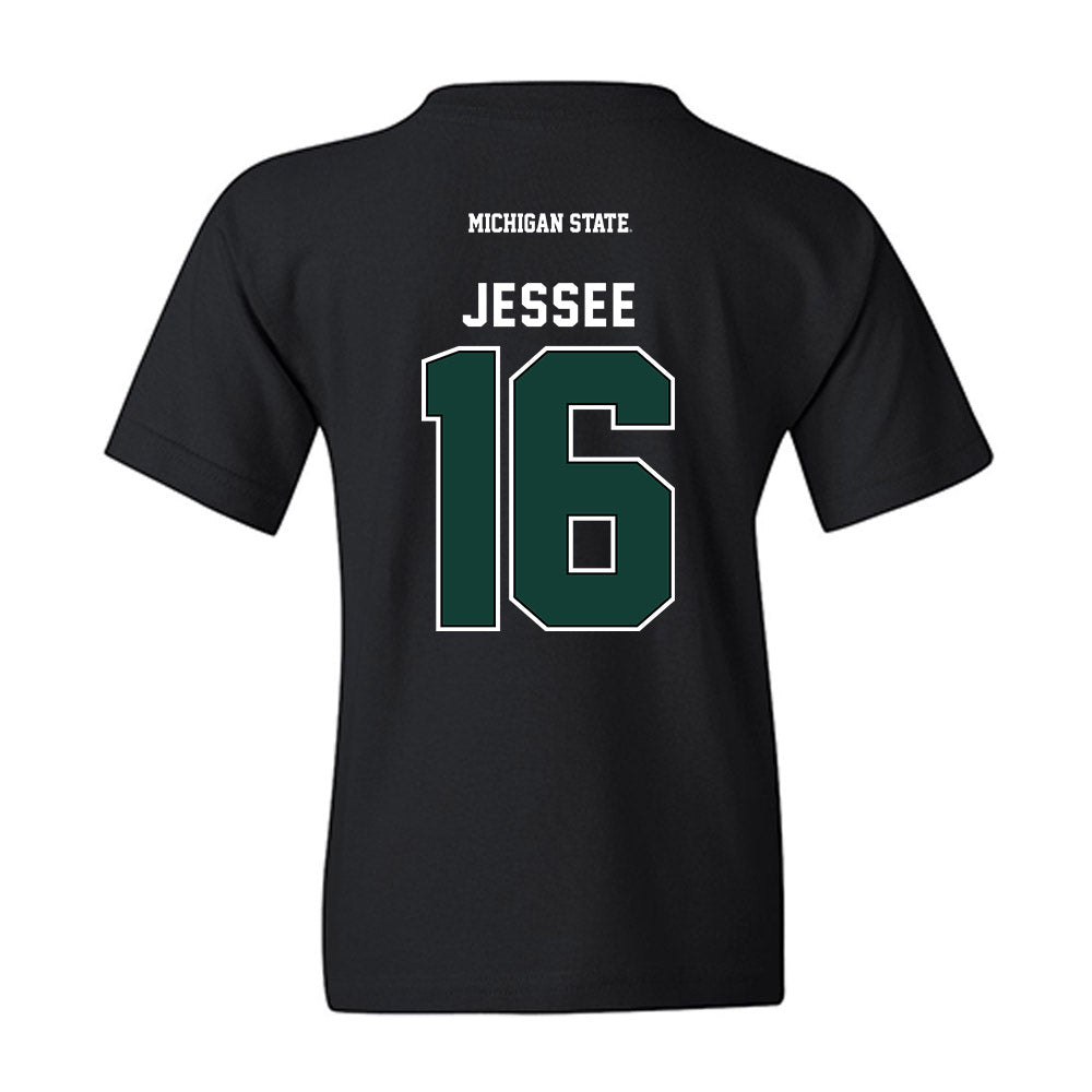 Michigan State - NCAA Football : Ryland Jessee - Generic Shersey Youth T-Shirt-1