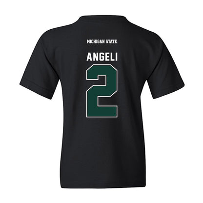 Michigan State - NCAA Women's Field Hockey : Nina Angeli - Youth T-Shirt-1