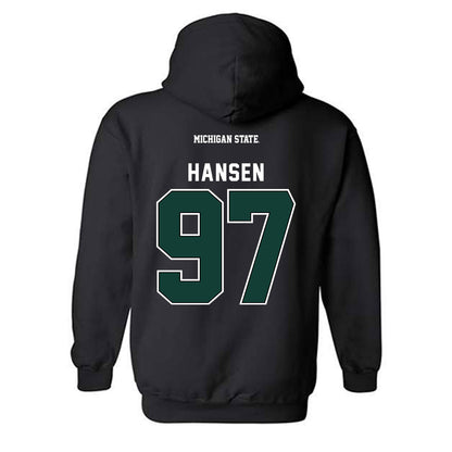 Michigan State - NCAA Football : Maverick Hansen - Hooded Sweatshirt