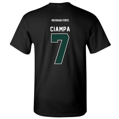Michigan State - NCAA Women's Soccer : Aubree Ciampa - Generic Shersey T-Shirt-1
