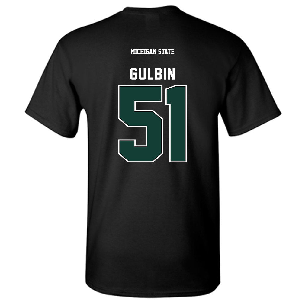 Michigan State - NCAA Football : Matthew Gulbin - Generic Shersey T-Shirt-1