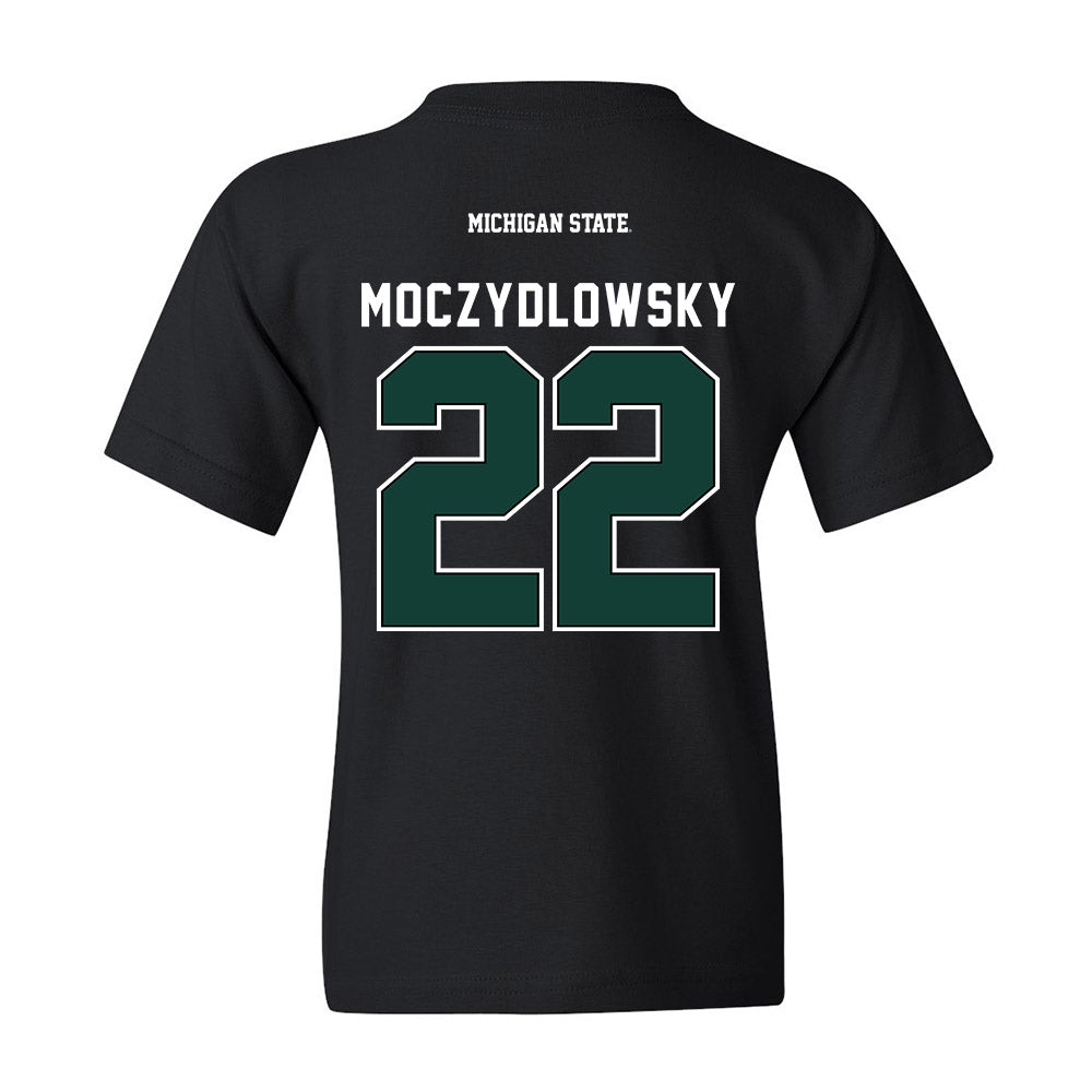 Michigan State - NCAA Baseball : Gavin Moczydlowsky - Youth T-Shirt