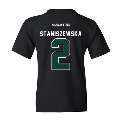 Michigan State - NCAA Women's Volleyball : Karolina Staniszewska - Youth T-Shirt