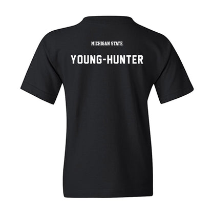 Michigan State - NCAA Women's Track & Field : Kelis Young-Hunter - Youth T-Shirt-1