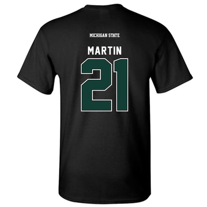Michigan State - NCAA Women's Soccer : Maleeya Martin - Generic Shersey T-Shirt-1