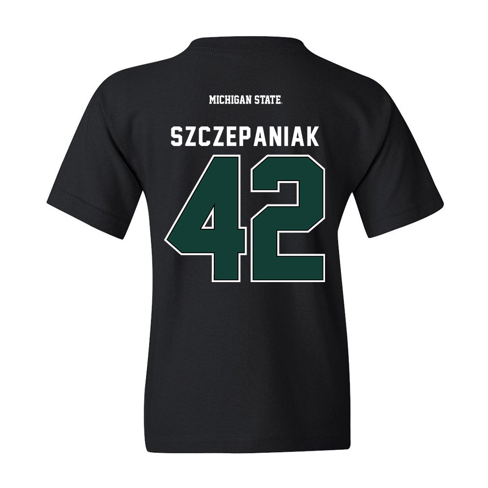 Michigan State - NCAA Baseball : Ryan Szczepaniak - Youth T-Shirt