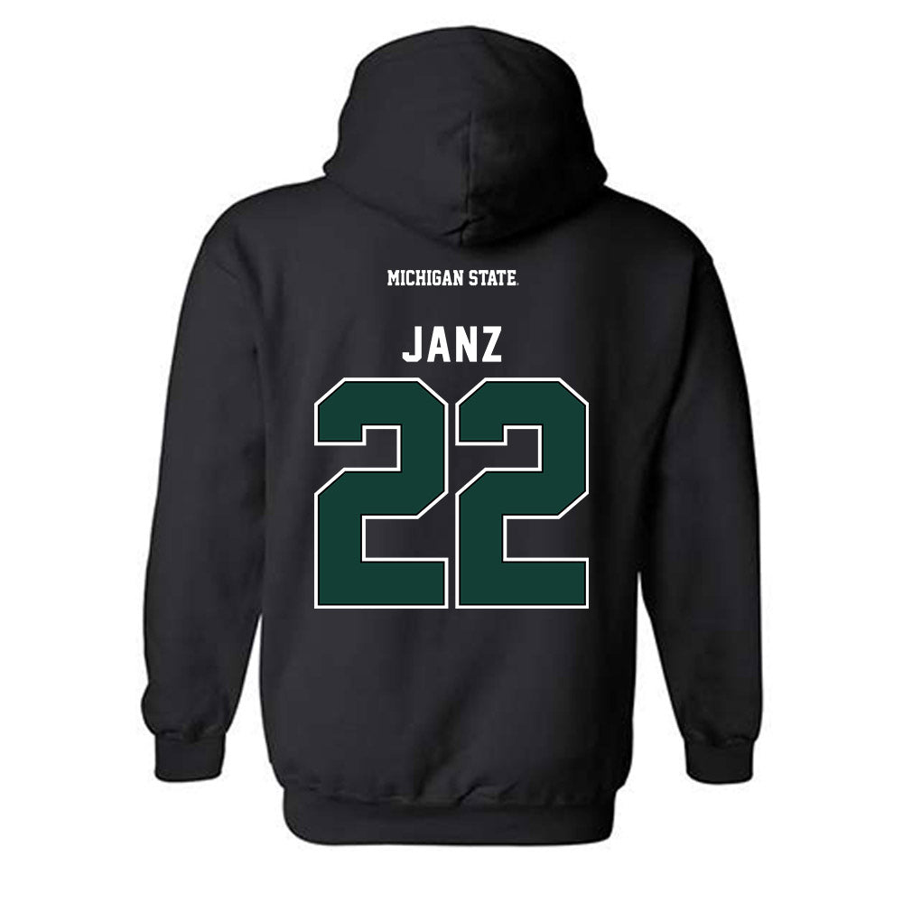 Michigan State - NCAA Women's Soccer : Ella Janz - Hooded Sweatshirt