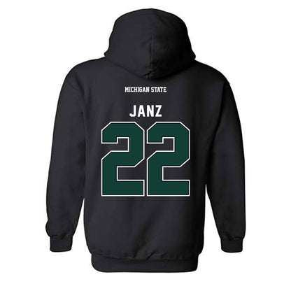 Michigan State - NCAA Women's Soccer : Ella Janz - Hooded Sweatshirt