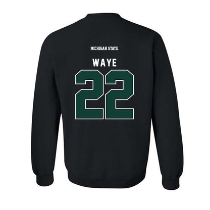 Michigan State - NCAA Women's Volleyball : Carmen Waye - Crewneck Sweatshirt-1