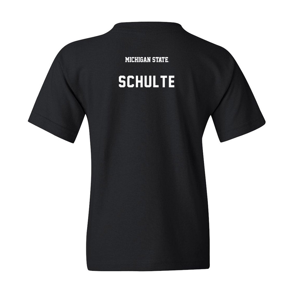 Michigan State - NCAA Women's Gymnastics : Skyla Schulte - Youth T-Shirt