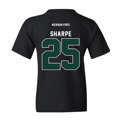 Michigan State - NCAA Baseball : Reggie Sharpe - Youth T-Shirt