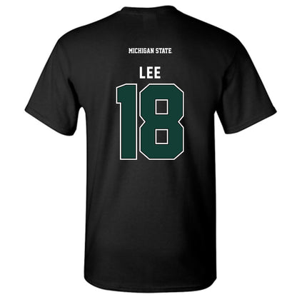 Michigan State - NCAA Men's Ice Hockey : Ryker Lee - Generic Shersey T-Shirt-1