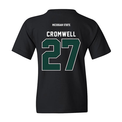 Michigan State - NCAA Football : Devynn Cromwell - Generic Shersey Youth T-Shirt-1