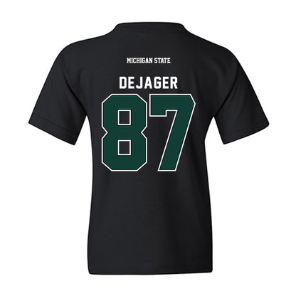 Michigan State - NCAA Football : Luke DeJager - Generic Shersey Youth T-Shirt-1