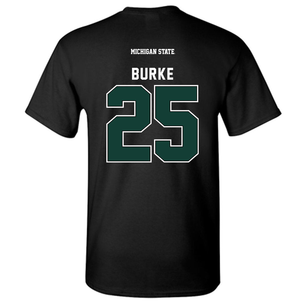 Michigan State - NCAA Men's Ice Hockey : Cole Burke - Generic Shersey T-Shirt-1