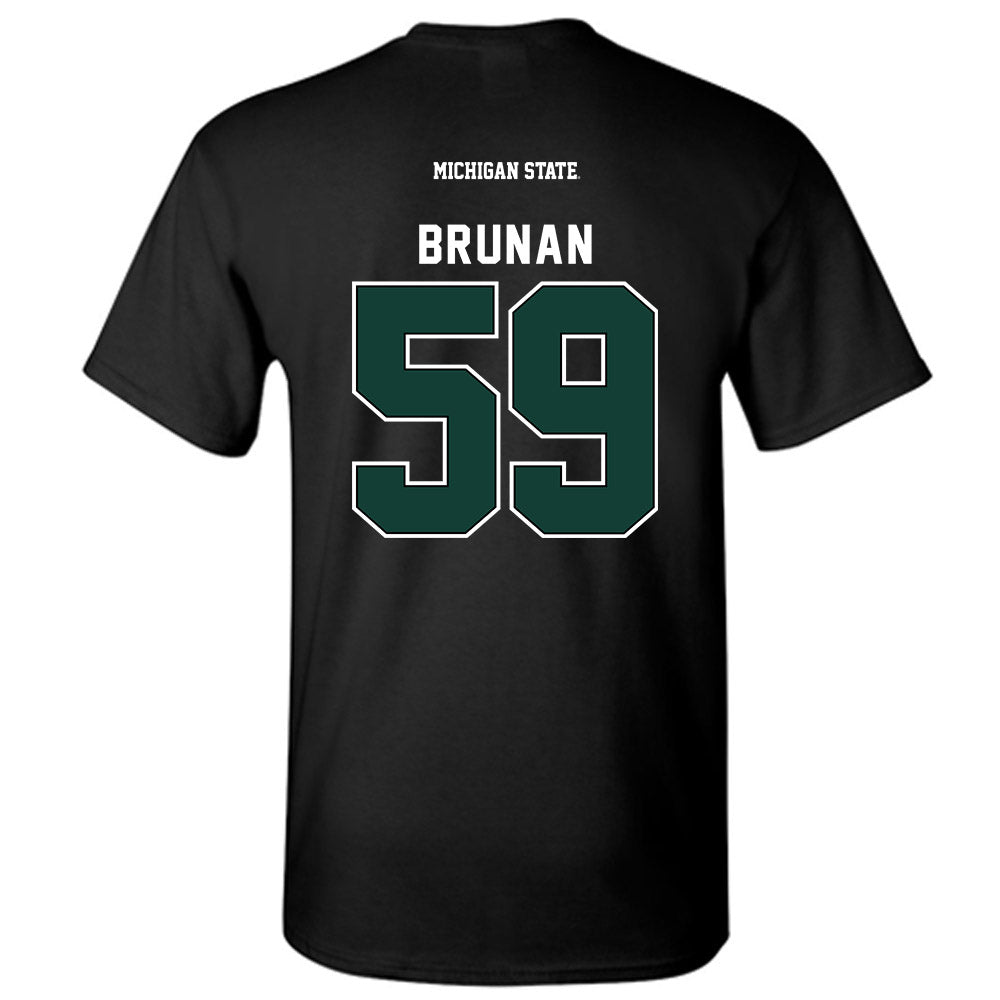 Michigan State - NCAA Football : Kyler Brunan - T-Shirt