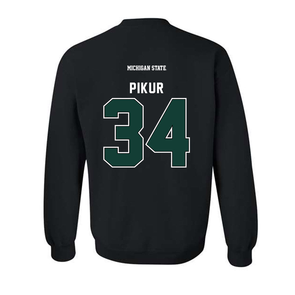 Michigan State - NCAA Baseball : Logan Pikur - Crewneck Sweatshirt