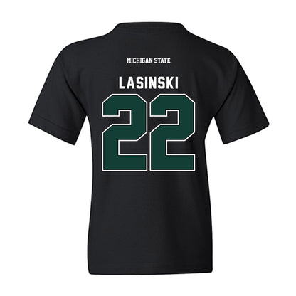 Michigan State - NCAA Women's Field Hockey : Madie Lasinski - Youth T-Shirt-1