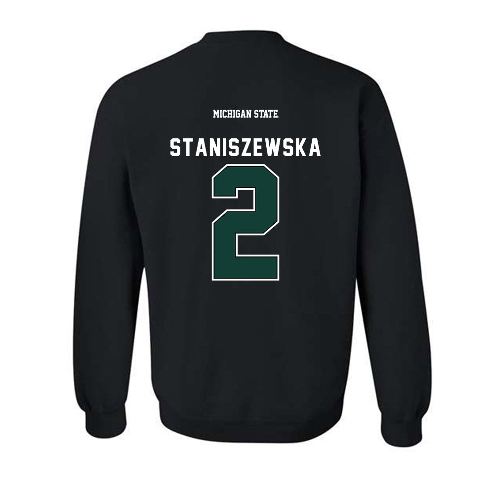 Michigan State - NCAA Women's Volleyball : Karolina Staniszewska - Crewneck Sweatshirt