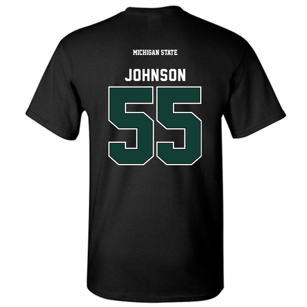 Michigan State - NCAA Football : Rakeem Johnson - T-Shirt-1