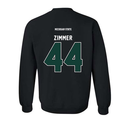 Michigan State - NCAA Baseball : Ryan Zimmer - Crewneck Sweatshirt-1