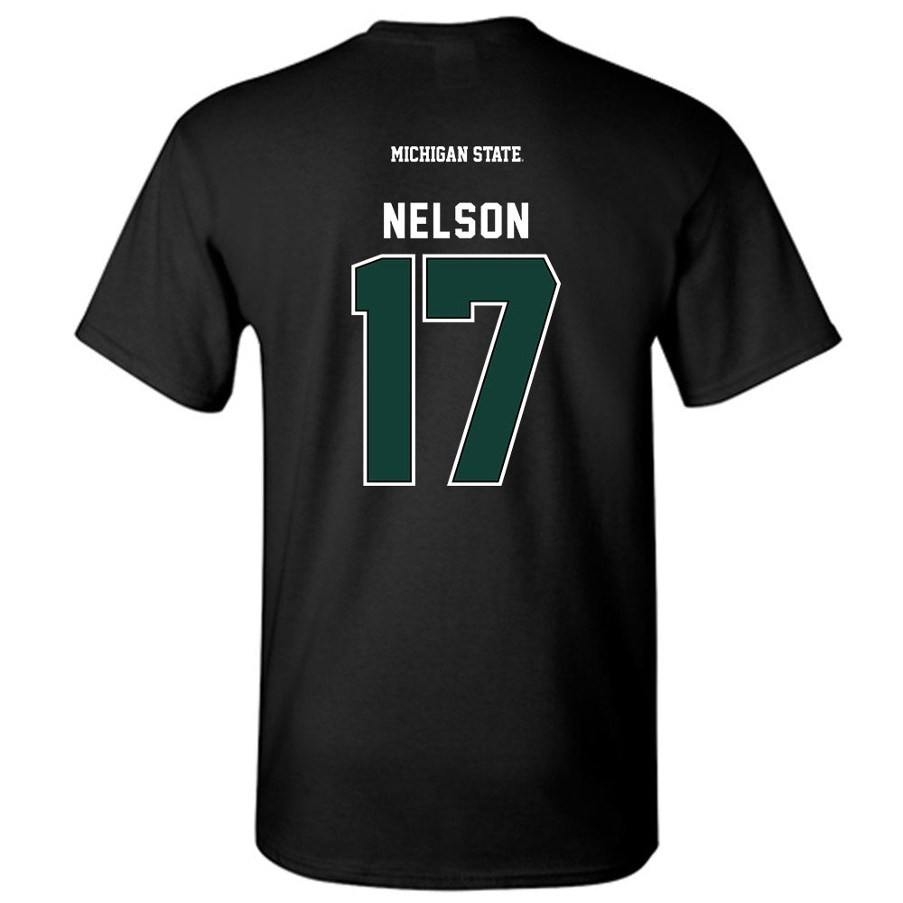 Michigan State - NCAA Men's Ice Hockey : Kaden Nelson - T-Shirt-1