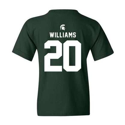 Michigan State - NCAA Football : Keshawn Williams - Youth T-Shirt