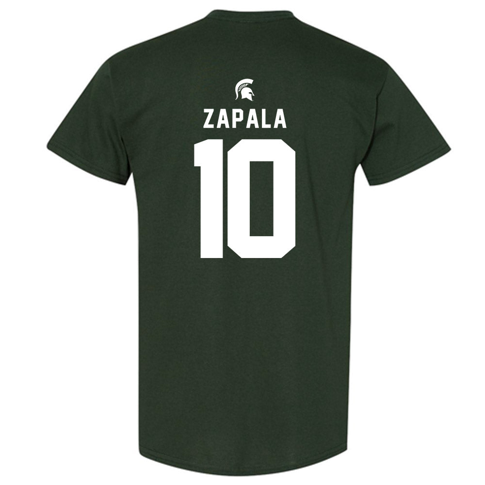 Michigan State - NCAA Men's Basketball : Szymon Zapala - T-Shirt