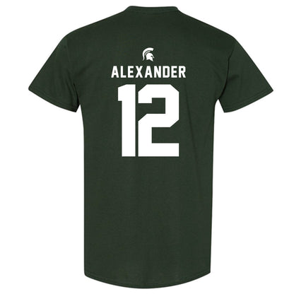 Michigan State - NCAA Women's Basketball : Isa Alexander - Generic Shersey T-Shirt-1