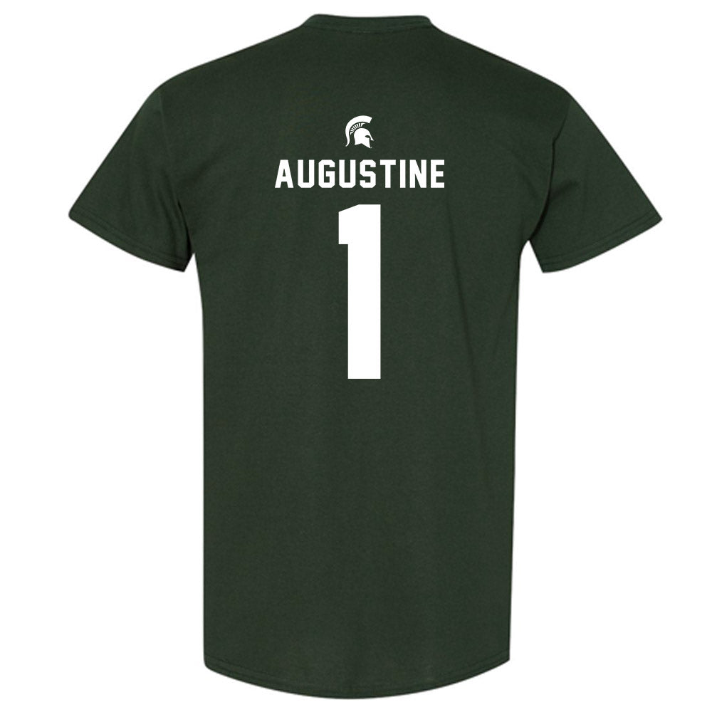 Michigan State - NCAA Men's Ice Hockey : Trey Augustine - T-Shirt-1