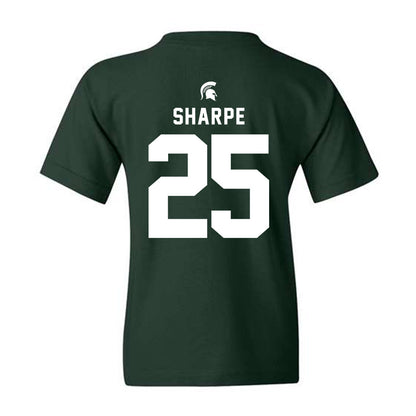 Michigan State - NCAA Baseball : Reggie Sharpe - Youth T-Shirt