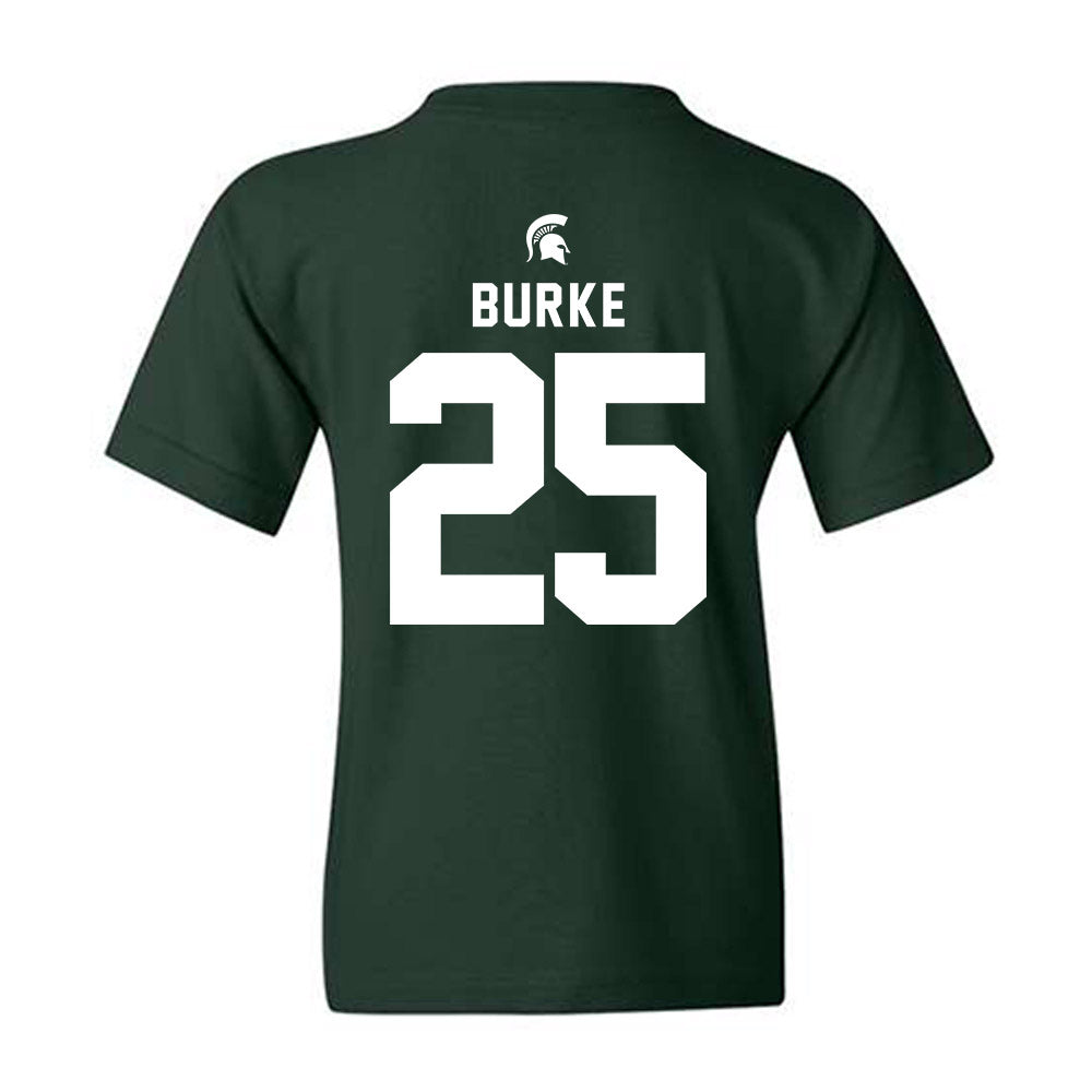 Michigan State - NCAA Men's Ice Hockey : Cole Burke - Generic Shersey Youth T-Shirt-1