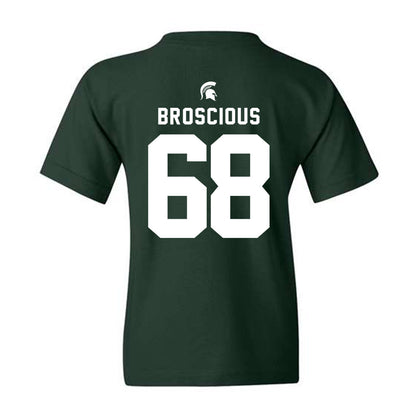 Michigan State - NCAA Football : Gavin Broscious - Youth T-Shirt