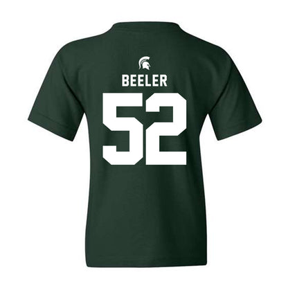 Michigan State - NCAA Football : Mikeshun Beeler - Youth T-Shirt