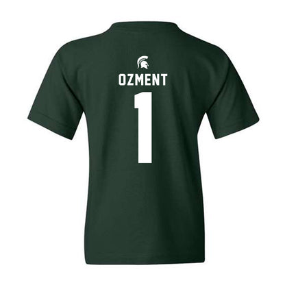 Michigan State - NCAA Women's Basketball : Tory Ozment - Youth T-Shirt