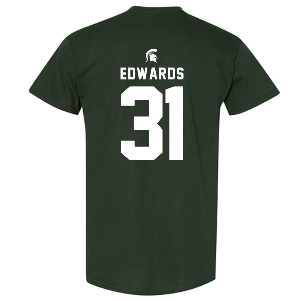 Michigan State - NCAA Football : Deuce Edwards - Generic Shersey T-Shirt-1