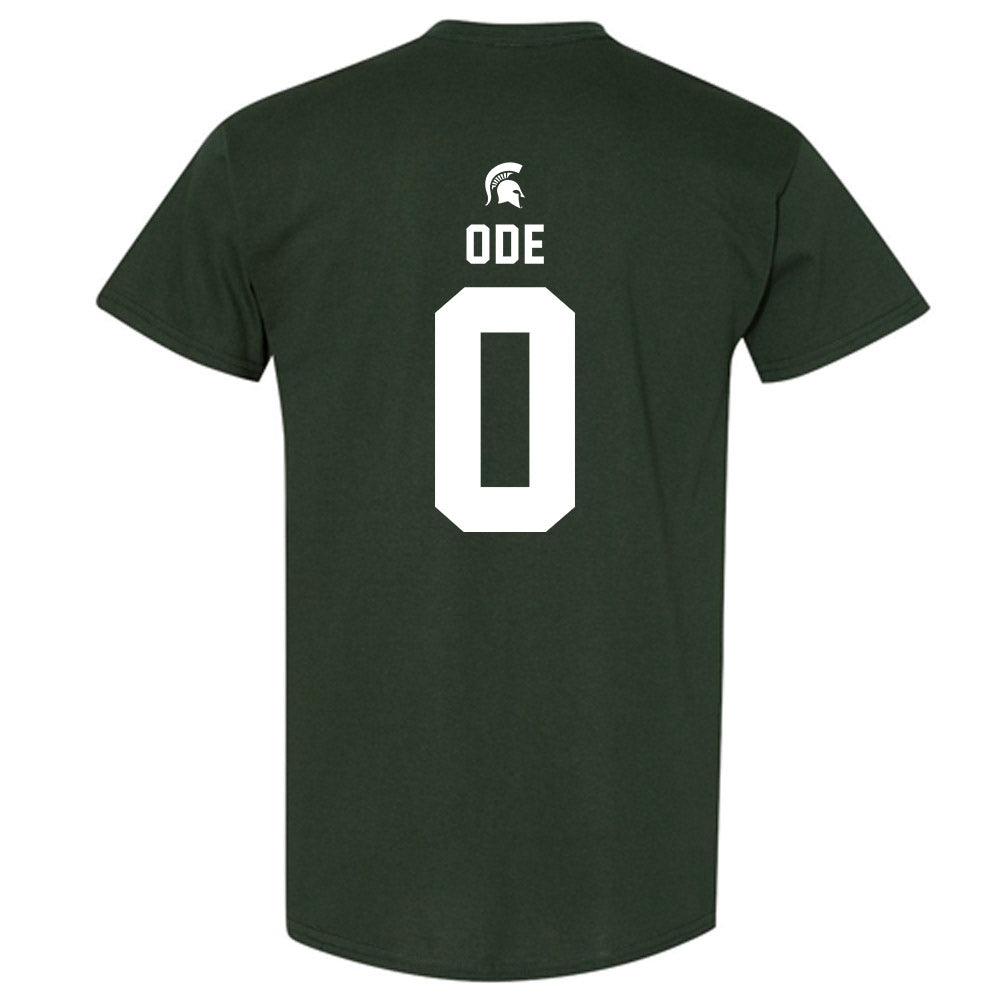 Michigan State - NCAA Women's Basketball : Jordan Ode - Generic Shersey T-Shirt-1
