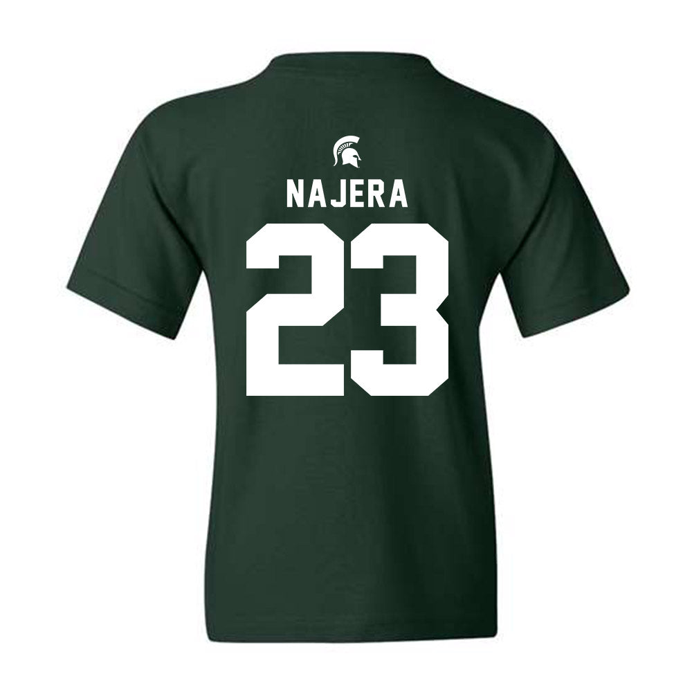 Michigan State - NCAA Women's Soccer : Bella Najera - Youth T-Shirt