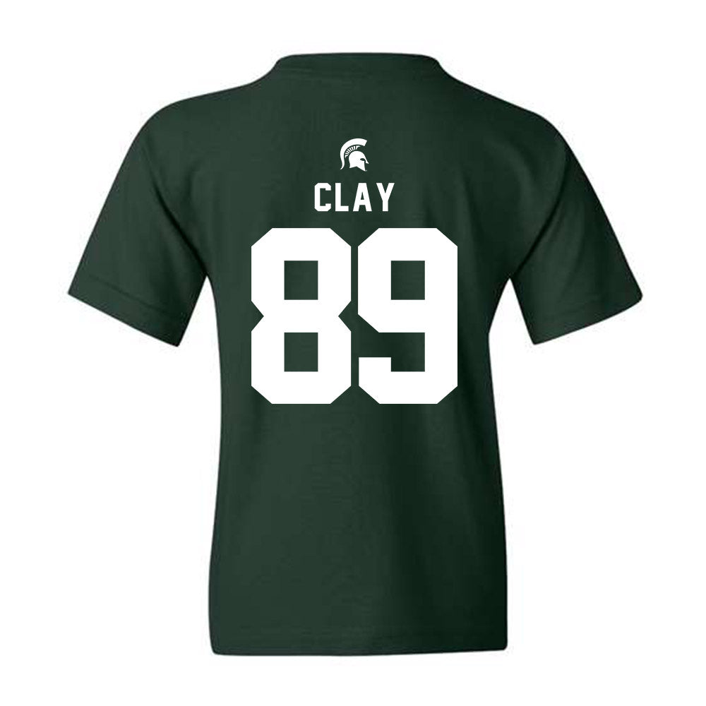 Michigan State - NCAA Football : Austin Clay - Youth T-Shirt