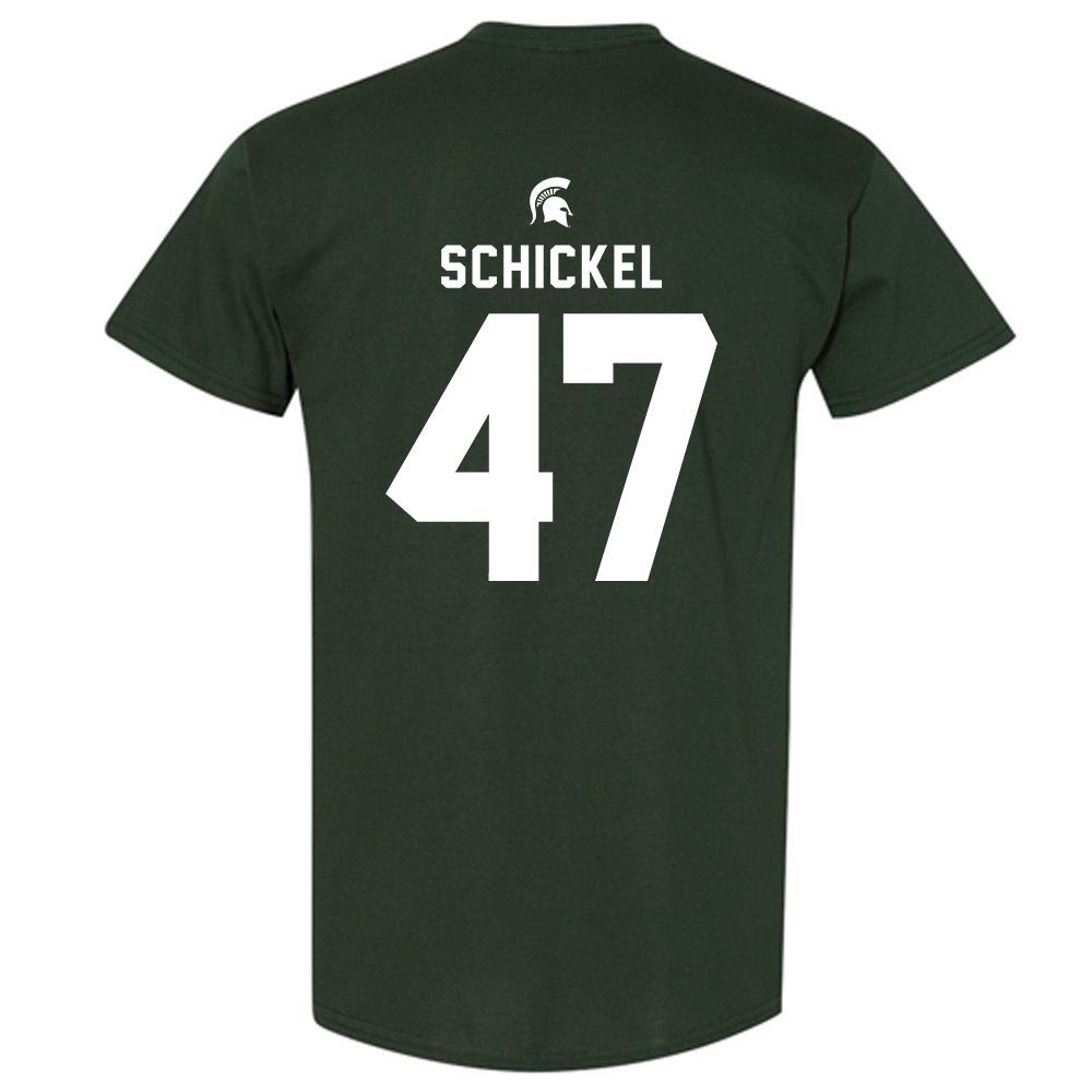 Michigan State - NCAA Football : Kaden Schickel - Generic Shersey T-Shirt-1