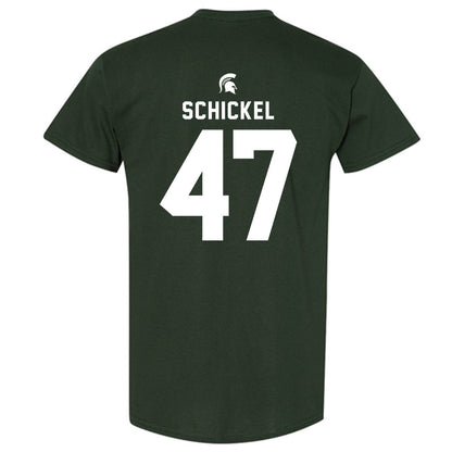 Michigan State - NCAA Football : Kaden Schickel - Generic Shersey T-Shirt-1