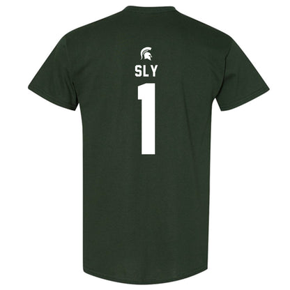 Michigan State - NCAA Men's Soccer : Michael Sly - Generic Shersey T-Shirt-1