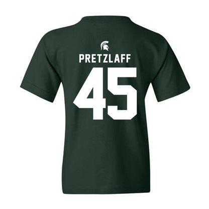 Michigan State - NCAA Football : Brady Pretzlaff - Youth T-Shirt