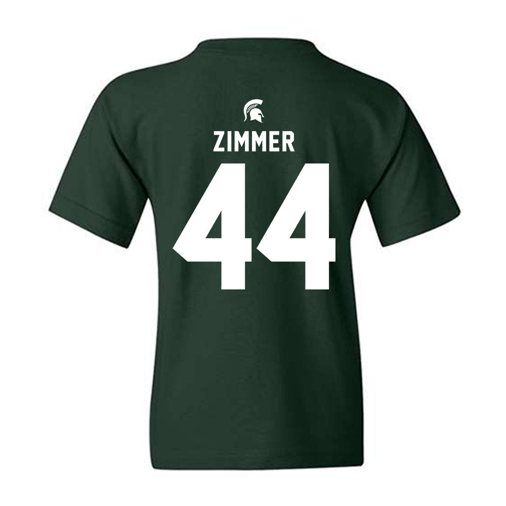 Michigan State - NCAA Baseball : Ryan Zimmer - Youth T-Shirt-1