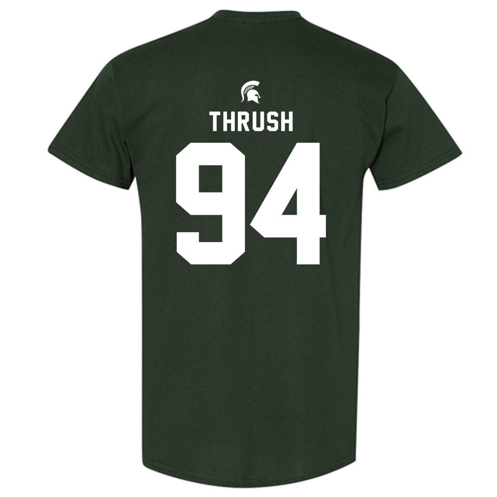 Michigan State - NCAA Football : Cal Thrush - T-Shirt-1